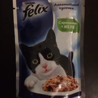 Felix Wet Cat Food Rabbit, 85 g — photo 3
