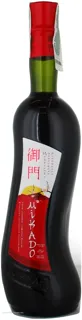 Mikado Red Plum Semi-Sweet Drink 11% Glass Bottle 700ml — photo 3