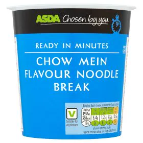 Asda Chosen By You Chow Mein Flavour Noodle Break