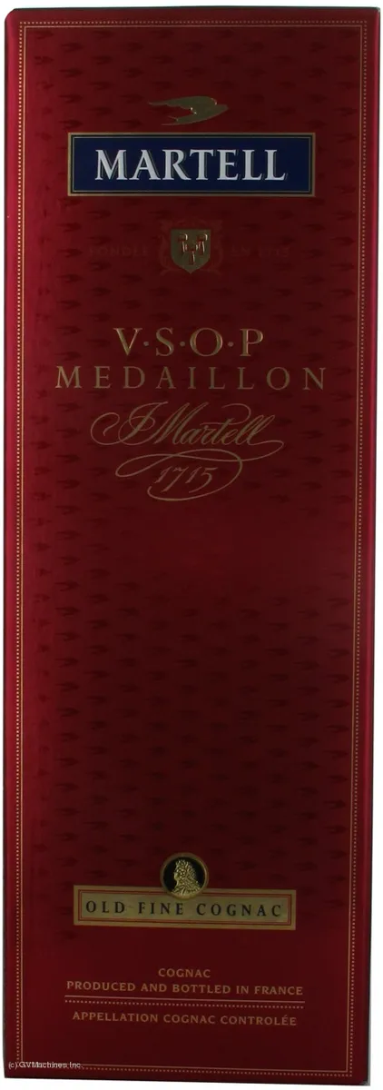 Martell V.S.O.P. Cognac 40% 1L in box
