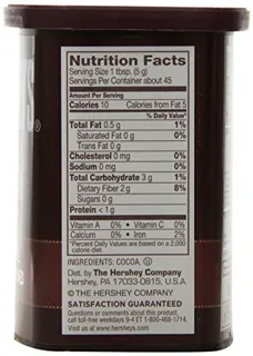 Hersheys Cocoa Unsweetened 8 oz Container — photo 7