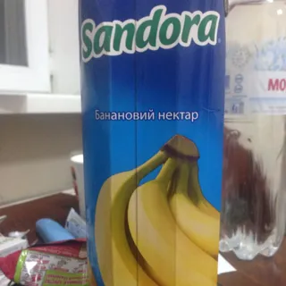 Sandora Banana Nectar with Pulp Sterilized 1L — photo 5