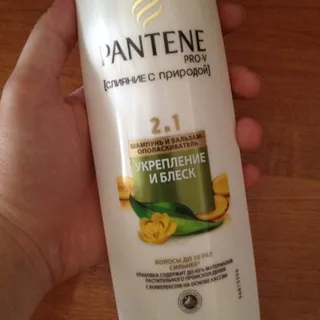 Pantene Pro-V 2 in 1 Nature Fusion Strength & Shine Cassia Shampoo 400ml — photo 5