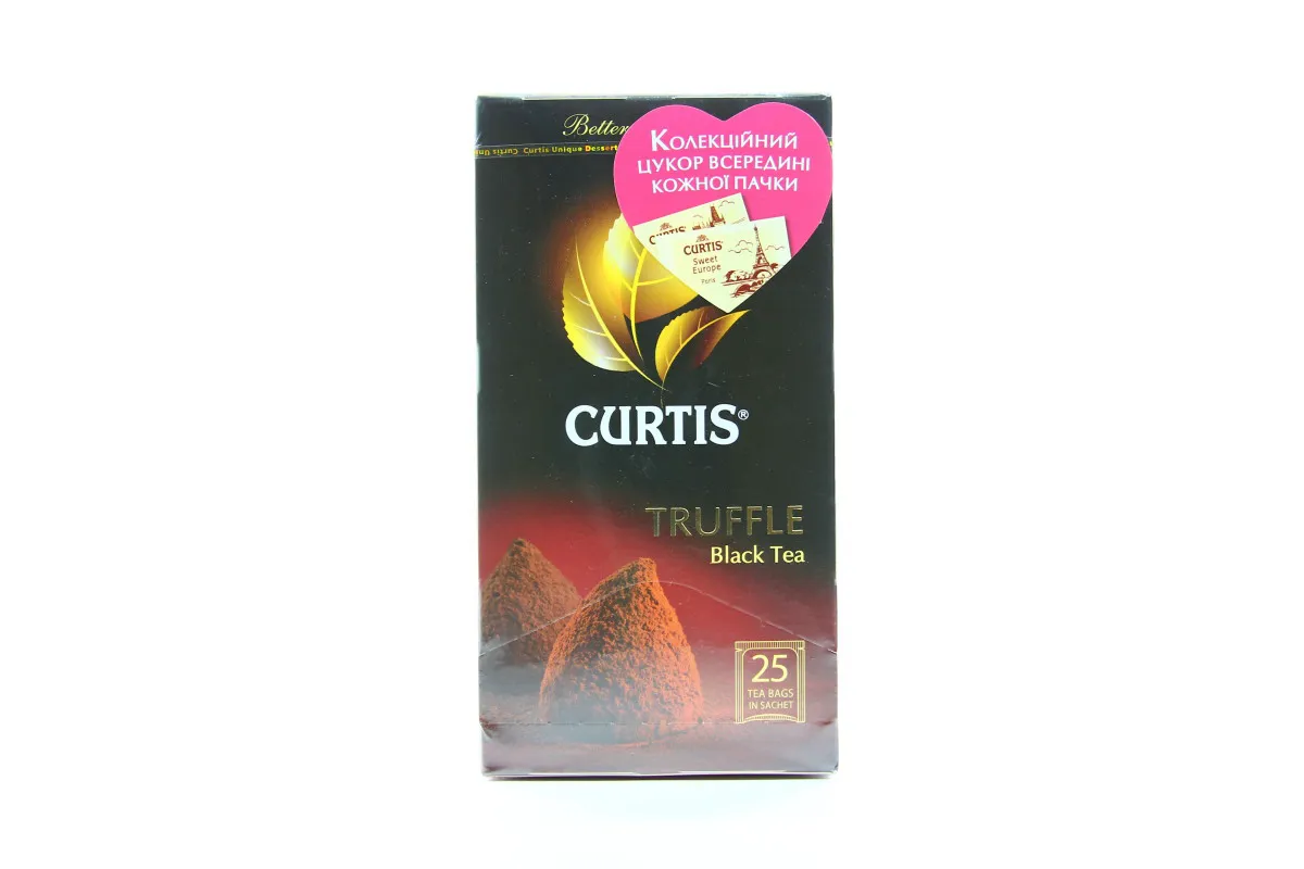 Curtis Truffle Black Ceylon Baikhov Small Flavored Tea 2g*25pcs 50g