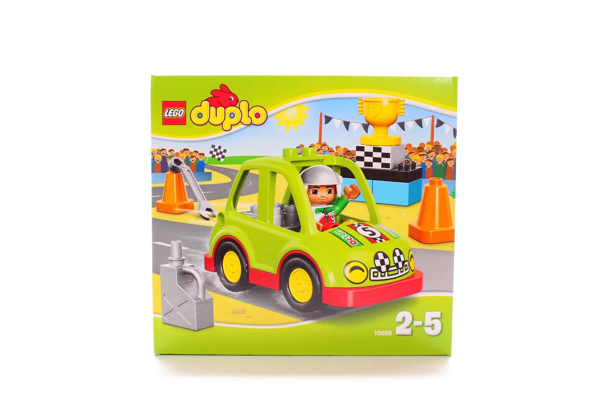 Lego Rally Car Building Set for Kids 2-5 Years, 13 Pieces