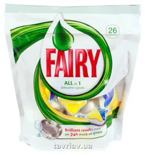 Капсули для посудомийної машини Fairy All in 1, 26 шт — фото 5