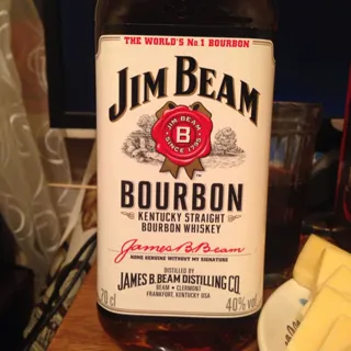 Jim Beam White Whiskey 0.7L — photo 9