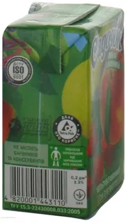 Sadochok Multivitamin Juice with Pulp Sterilized Tetra Pak 200ml — photo 4