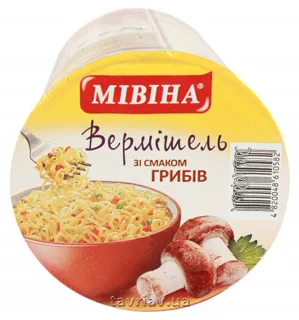 Mivina Vermicelli Mushroom Flavor 60g — photo 6