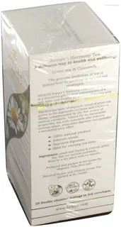 Hyleys Green Tea Blend of Ceylon and Chinese Bai Hao Tea with Chamomile, 25x1.5g Bags Sri Lanka — photo 7