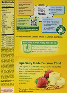 Gerber Graduates Cereal Bars Strawberry-Banana - 5.5oz. (Pack of 4) — photo 5
