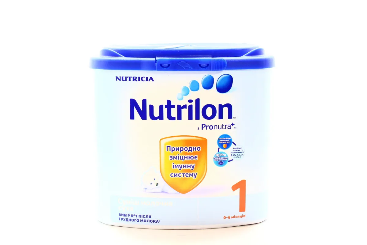 Суміш Nutrylon 1 молочна суха для дітей до 6 місяців 350 г