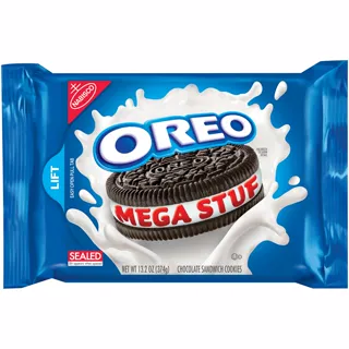 Oreo Mega Filled Chocolate Cookies, 13.2 oz — photo 7