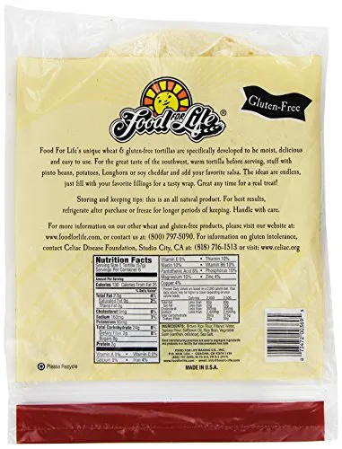 Food For Life, коржі з коричневого рису, 12 унцій (заморожені)