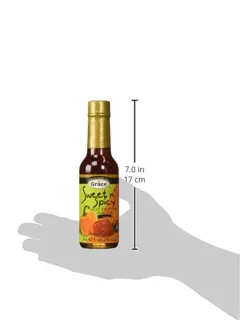 Grace Sweet N' Spicy Hot Pepper Sauce Mild 142ml, 5oz, Made in Jamaica — photo 2