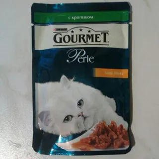 Gourmet Perle Rabbit Cat Food 85g — photo 2