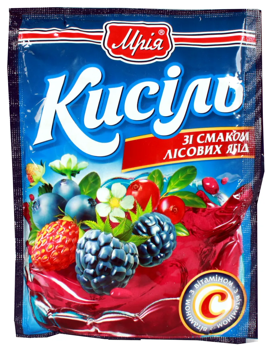 Кисіль Мрія лісова ягода упаковка 90г