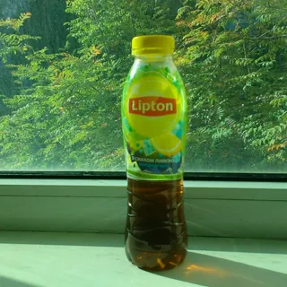 Lipton Iced Black Tea Lemon Flavor 500ml Plastic Bottle — photo 4