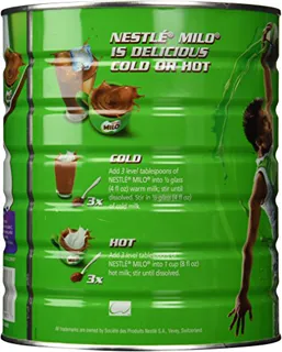 Nestle Milo Chocolate Malt Drink Mix Jumbo 3.3 lb Can (1.5 kg) — photo 4