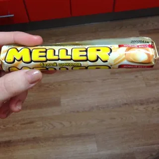 Meller White Chocolate Toffee 38g — photo 2