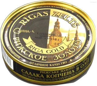 Ryzhskoe Zoloto Smoked Baltic Herring in Oil 160g Tin — photo 6