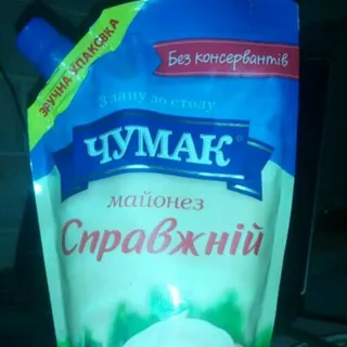 Chumak Real Mayonnaise 72% 385g — photo 3
