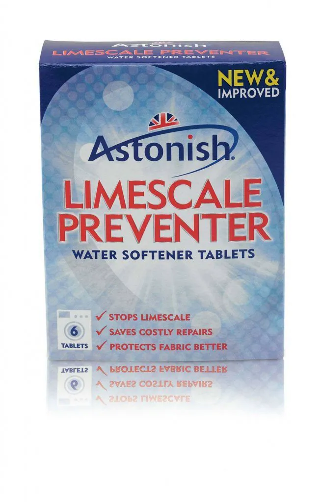 Astonish Lime Tablets Water Softener Preventer Stops Limescale Protects Fabric Better