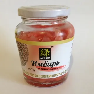 Bonsai Pickled Ginger, jar 160 g — photo 2
