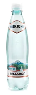 Borjomi sparkling mineral water plastic bottle 0.5L — photo 5