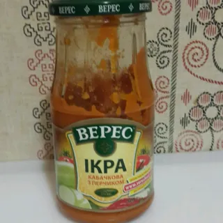 Veres Zucchini Caviar with Pepper Glass Jar 500g — photo 2