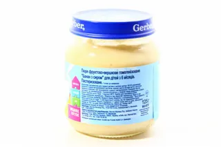 Gerber Banana Puree with Cheese 125g — photo 3