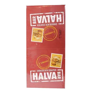 Cypressa | Almond Chocolate Halva Bar | 24 x 40G — photo 3