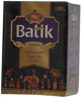 Batik Black Granulated Tea 100g — photo 5
