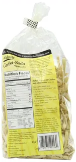 Al Dente Carba-Nada Egg Fettuccine, 10 oz bags (6 pack) — photo 11