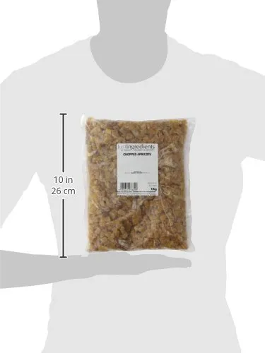 Justingredients Ефірні нарізані абрикоси 1 кг