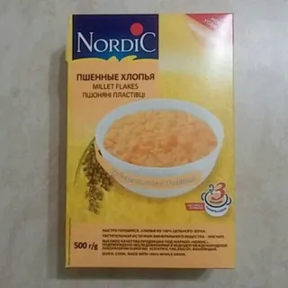 Nordic Millet Flakes 500g Box — photo 2