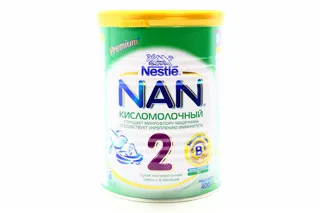 Nestle WTC Nan Sour Milk Mix 2 Tin Cans 400g — photo 5