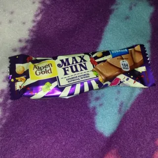 Alpen Gold Chocolate Explosive Caramel, Jelly, Cookies 38g — photo 4