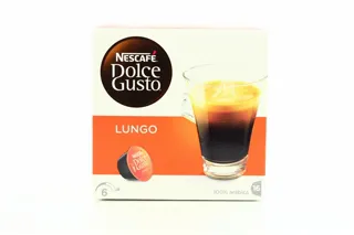 Natural ground roasted coffee Nescafe Dolce Gusto Lungo 100% Arabica 16х7g Great Britain — photo 5