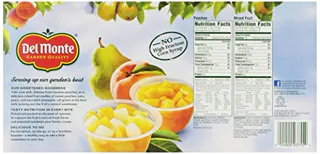 Del Monte Mixed Fruit / Peach Snack Cup, 4 lb — photo 3