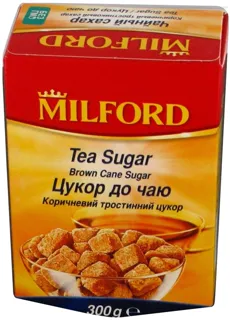 Milford refined brown cane sugar cardboard pack 300g — photo 9