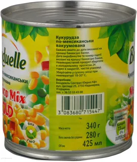 Bonduelle Mexican Style Corn Vacuum Packed 340g — photo 3