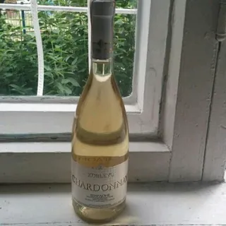 Koblevo White Wine Chardonnay Table Dry 13% Glass Bottle 700ml — photo 6