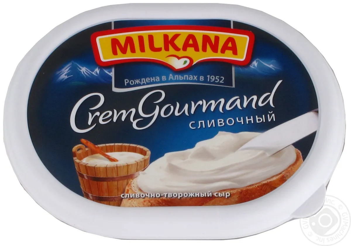 Milkana Крем-сир вершково-творожний 60% 150г