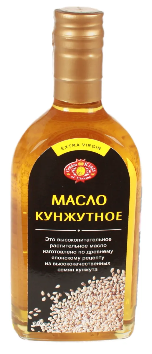 Golden Kings of Ukraine Sesame Oil First Cold Press Unrefined Undeodorized 350ml