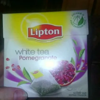 Чай Lipton білий Гранатові корки 20 пакетів — фото 8