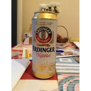 Erdinger Weißbier Light Beer 5.3% 0.5L Can — photo 2