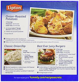 Lipton Recipe Secrets - Onion Soup & Dip Mix — photo 8