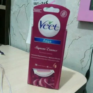 Воскові смужки Veet Easy Gelwax для чутливої шкіри обличчя, 20 шт — фото 6
