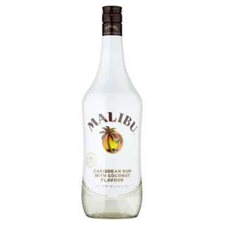 Liquor Malibu 21% 1000ml glass bottle Scotland — photo 10